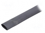 Heat shrink sleeve | glueless | 3: 1 | 24mm | black | polyolefine