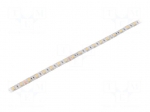 LED tape | white neutral | 5050 | LED/m: 60 | 10mm | white PCB | IP64