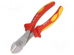 Pliers | side,cutting,insulated | 180mm | 1kVAC