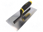 Finishing trowel | rounded edges | L: 280mm | W: 130mm