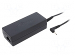 Power supply: switching | 19VDC | 2.1A | Out: 2,5/0,7 | 40W | 100&divide;240VAC