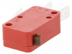 Microswitch SNAP ACTION | 16A/250VAC | without lever | SPDT | Pos: 2