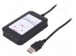RFID reader | 4.3&divide;5.5V | CCID,PC/SC 2.01 | USB | antenna | Range: 100mm