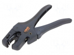 Stripping tool | &Oslash;cable: 0&divide;4mm | 0.02&divide;10mm2 | Wire: round