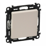 Intermediate switch Valena Life - 10 AX - 250 V - with cover plate - ivory