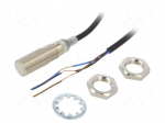 Sensor: inductive | OUT: PNP / NO | 0&divide;3.2mm | 10&divide;30VDC | M12 | 2m | IP67