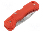 Knife | for electricians | 195mm | Material: stainless steel