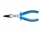 Pliers | curved,universal,elongated | 200mm
