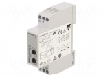 Current monitoring relay | DC voltage | 12&divide;24VDC | DUA | SPDT | IP20