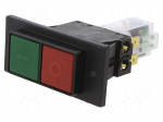 Circuit breaker | 12A | Poles: 2 | flange | IP40 | TA45 Push button 2P
