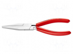 Pliers | flat,elongated | 160mm