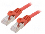 Patch cord | S/FTP | Cat: 6a | RJ45 plug,both sides | stranded | Cu | 10m