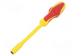 Screwdriver handle | insulated | 233mm | 1/4"