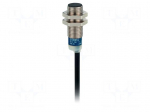 Sensor: inductive | OUT: PNP / NO + NC | 0&divide;4mm | 9&divide;36VDC | M12 | 2m | XS