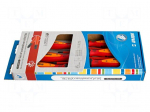 Screwdriver: insulated-set | insulated | Phillips,slot | TBI | 6pcs.