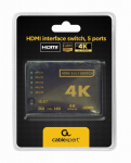 I/O SWITCH HDMI 5P/DSW-HDMI-53 GEMBIRD