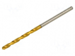 Drill bit | for metal | &Oslash;: 2.1mm | L: 49mm | Working part len: 24mm