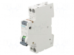 RCBO breaker | Inom: 16A | Ires: 30mA | Poles: 1+N | 230/400VAC | IP20