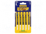 Hacksaw blade-set | wood,jigsaw | 100mm | 10teeth/inch | 5pcs.