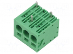 Connector: PCB terminal block | terminal | 40A | 600V | angled 90&deg;