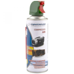 Kontoritehnika // Puhastusvahendid // ES120 Sprężone powietrze 400ml spray -  pistolet Esperanza
