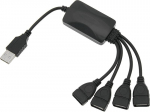 S&uuml;learvutid, s&uuml;learvutid, tarvikud // S&uuml;learvuti tarvikud // 66-385# Rozgałęźnik usb wt.a-4xgn.a 2.0 hub na kablu
