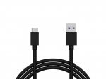 Tahvelarvutid ja tarvikud // USB kaablid // 66-123# Przyłącze usb 3.0 a - usb-c 1m czarne blister