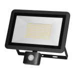 T&ouml;&ouml;riistad ja m&otilde;&otilde;teseadmed // Uued tooted t&ouml;&ouml;riistade, tarvikute kategoorias // FARO S LED 100W naświetlacz z PIR 8000lm, IP44, 4000K, aluminium + szkło
