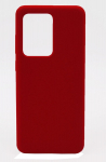 Back panel cover Evelatus Samsung Galaxy S20 Ultra Premium Soft Touch Silicone Case Red
