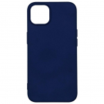 Back panel cover Evelatus Apple iPhone 13 Pro Max Premium Soft Touch Silicone Case Cobalt Blue