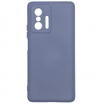 Back panel cover Evelatus Xiaomi Xiaomi 11T/11T Pro Nano Silicone Case Soft Touch TPU Grey