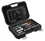 1/4" + 3/8" Through-Hole Socket Set, 46 pcs.