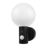 Uued tooted // Lampa LED z czujnikiem ruchu Maclean, czujnik ruchu PIR, kolor czarny, 15W, IP65, 1600lm, barwa neutralna biała (4000K) MCE515 B