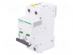 Circuit breaker | 400VAC | Inom: 6A | Poles: 2 | for DIN rail mounting