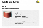 KLINGSPOR ROLLS WITH PAPER BACKING PS18E 150mm gr. 80 (50mb)