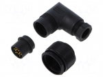 Connector: M16 | plug | male | PIN: 14 | 3A | 60V | 723 | soldering | IP67