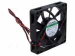 Fan: DC | axial | 12VDC | 80x80x15mm | 40.57m3/h | 30.8dBA | Vapo | 2800rpm