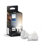 Philips Hue silti balta 4.2W GU10 gudrā spuldze 1P EU 929003666901 8720169230170