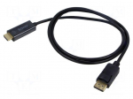Cable | DisplayPort plug,HDMI plug | Full HD 1080p | Len: 1.5m