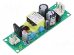 Converter: AC/DC | 15W | Uin: 80&divide;275VAC | Uout: 12VDC | Iout: 1.25A