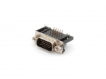 MALE 15-PIN SUB-D CONNECTOR - HIGH DENSITY - PCB MOUNTING