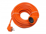 Uued tooted // 98-756# Przedłużacz sieciowy pr-160 1-gniazdo z uziemieniem 20m pomarańczowy 3x1,5mm"