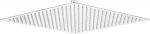 Steel shower head - 400x400 mm