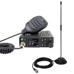 Package CB CBI Escort HP 8900 ASQ radio station, 12-24V + CB PNI Extra 40 antenna with magnetic base