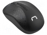 Mouse | TOUCAN | black | USB A | wireless,optical | No.of butt: 3 | 10m