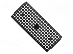 Electronic components tray | ESD | 320x135mm | black | 150&deg;C | BGA
