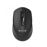 Mouse AULA AM205 2.4G Wireless Mouse with 4 Buttons (800-1600dpi) Black