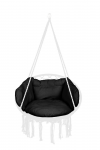 RoGer Swing Chair Pillow 56x63x36cm / Black