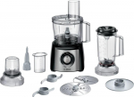 Bosch | Food Processor MultiTalent 3 Plus | MCM3PM386 | 900 W | Number of speeds 2 | Bowl capacity 2.3 L | Black/Stainless steel