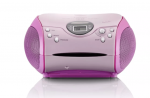 Lenco SCD-24 Digital FM Music centre Pink
